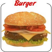 Deluxe Burger Decal