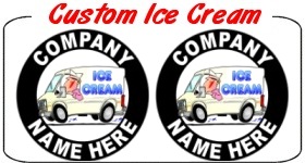 Custom Ice Cream Truck Decals