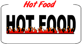 Hot Food Decal