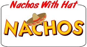 Nachos with a Sombrero Decal